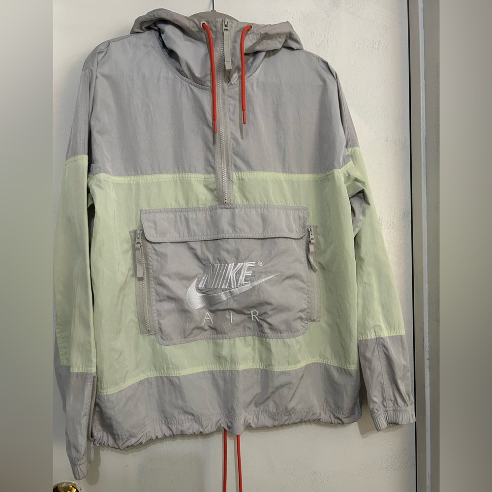 Nike Air Men's Sportswear Unlined Anorak Hooded Jacket DD6406-072 Size medium